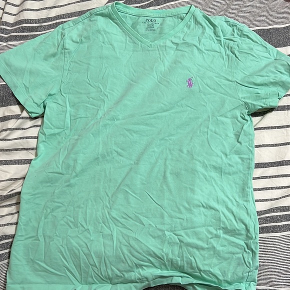 Polo Ralph Lauren Vneck Tee - Picture 2 of 2